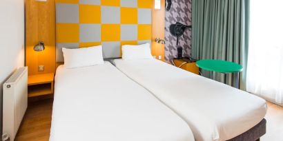 Day use twin room at Ibis Styles Haydock.