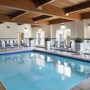 Refreshing indoor pool at Fairfield Inn By Marriott Denver Airport.