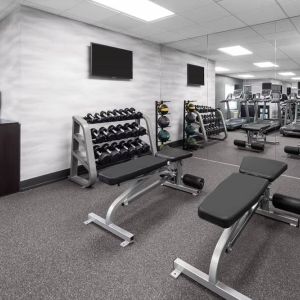 Fitness facility at Fairfield Inn By Marriott Denver Airport.