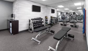 Fitness facility at Fairfield Inn By Marriott Denver Airport.