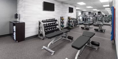 Fitness facility at Fairfield Inn By Marriott Denver Airport.