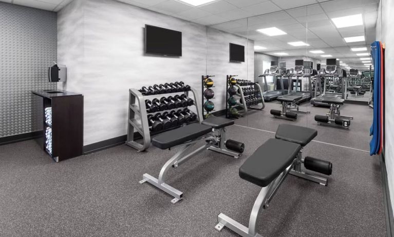 Fitness facility at Fairfield Inn By Marriott Denver Airport.