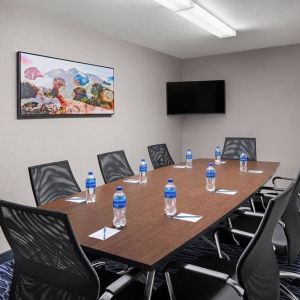 Meeting room at Fairfield Inn By Marriott Denver Airport.