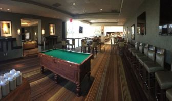 Billiards table available at Hyatt Regency Dallas.