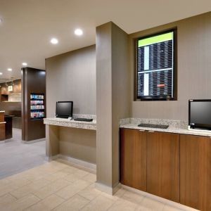 Business center available at Courtyard By Marriott Charlotte Airport/Billy Graham Parkway.