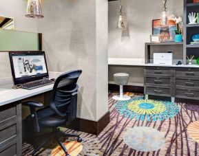 Business center available at Hampton Inn & Suites Atlanta Perimeter Dunwoody.