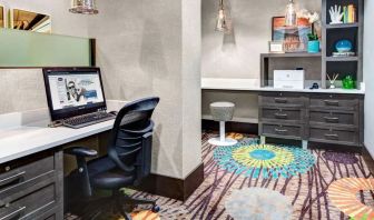 Business center available at Hampton Inn & Suites Atlanta Perimeter Dunwoody.