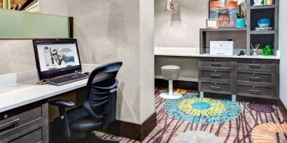 Business center available at Hampton Inn & Suites Atlanta Perimeter Dunwoody.