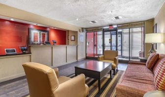 Lounge seating at Extended Stay America.