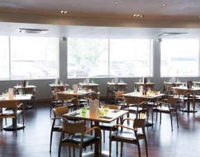 Dining area at Best Western London Heathrow Ariel Hotel.