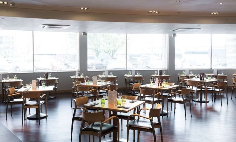 Dining area at Best Western London Heathrow Ariel Hotel.