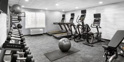 Fitness center at Fairfield Inn & Suites By Marriott Jacksonville.