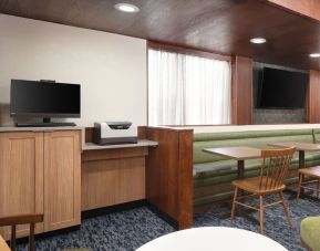 Business center available at Fairfield Inn & Suites By Marriott Jacksonville.