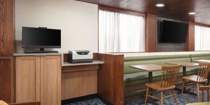 Business center available at Fairfield Inn & Suites By Marriott Jacksonville.