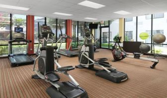 Fitness facility at Courtyard By Marriott Dallas DFW Airport North/Irving.