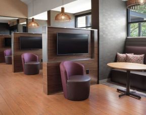 Media pods perfect for coworking at Courtyard By Marriott Dallas DFW Airport North/Irving.