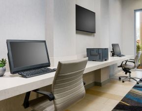 Business center available at Hyatt HOUSE Fort Lauderdale Airport-South & Cruise Port.