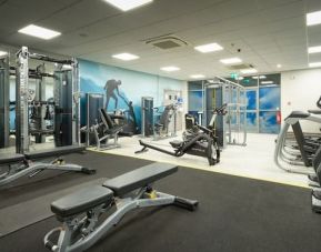 Fully equipped fitness center at Crowne Plaza London - Heathrow.