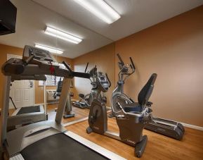 Fitness center at Best Western Pearland Inn.