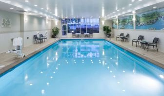 Refreshing indoor pool at Hilton Garden Inn Nashville Vanderbilt.