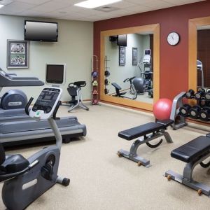 Fitness center at Hilton Garden Inn Nashville Vanderbilt.