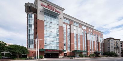 Hotel exterior at Hilton Garden Inn Nashville Vanderbilt.