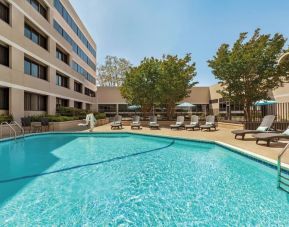 Refreshing outdoor pool at Radisson Hotel Sunnyvale Silicon Valley.