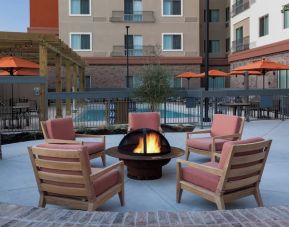 Firepit available at Courtyard By Marriott Fort Worth Historic Stockyards.