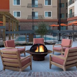 Firepit available at Courtyard By Marriott Fort Worth Historic Stockyards.