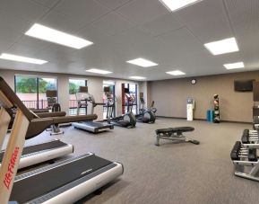 Fitness center available at Courtyard By Marriott Houston NASA/Clear Lake.