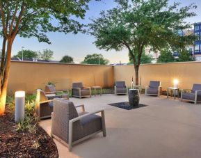 Garden perfect for coworking at Courtyard By Marriott Houston NASA/Clear Lake.