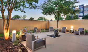 Garden perfect for coworking at Courtyard By Marriott Houston NASA/Clear Lake.