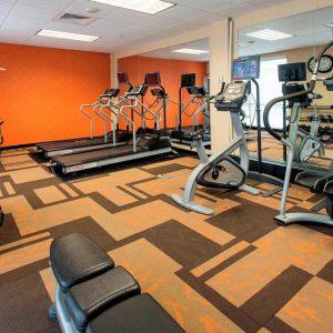 Fitness center at Courtyard By Marriott Montgomery Prattville.