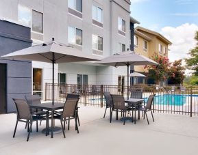 Outdoor seats available at Fairfield Inn & Suites By Marriott Albany.