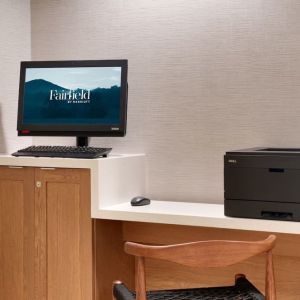 Business center available at Fairfield Inn & Suites By Marriott Albany.