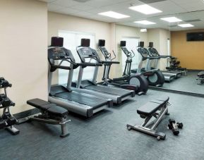 Fitness center at Fairfield Inn & Suites By Marriott Houston Pasadena.