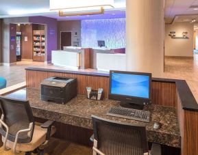 Business center available at Fairfield Inn & Suites By Marriott Houston Pasadena.