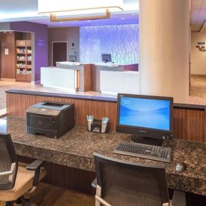 Business center available at Fairfield Inn & Suites By Marriott Houston Pasadena.