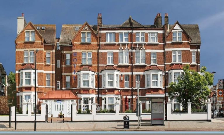 Exterior view of Euro Lodge Clapham Hotel.