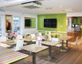 Dining area at Euro Wembley - Elm Hotel.