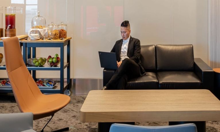 Ample seats available perfect for coworking at Plaza Premium Lounge - Terminal 1 (YYZ).