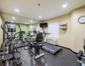 Fitness center at Spark By Hilton Oxford.