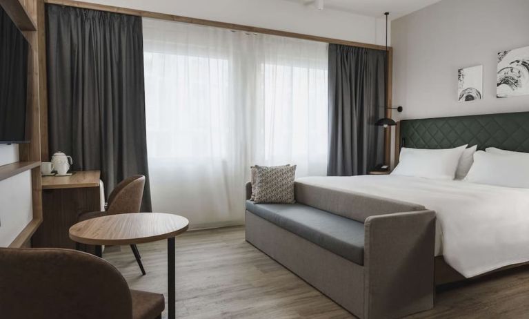 King suite at Hilton Garden Inn Padova City Centre.