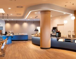 Dining area at Hampton By Hilton Budapest City Centre.