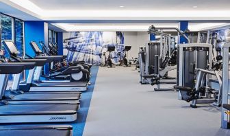 Fitness center at Hyatt Regency Boston/Cambridge.