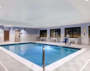 Indoor pool available at Hampton Inn Chicago Orland Park.