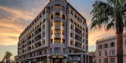 Hotel exterior at Canopy By Hilton Cannes.