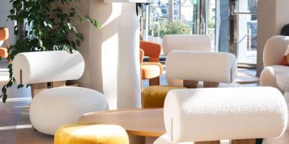 Coworking space at Canopy By Hilton Cannes.