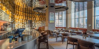 Dining area at Canopy By Hilton Cannes.