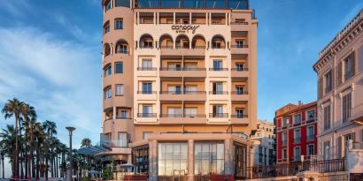 Hotel exterior at Canopy By Hilton Cannes.